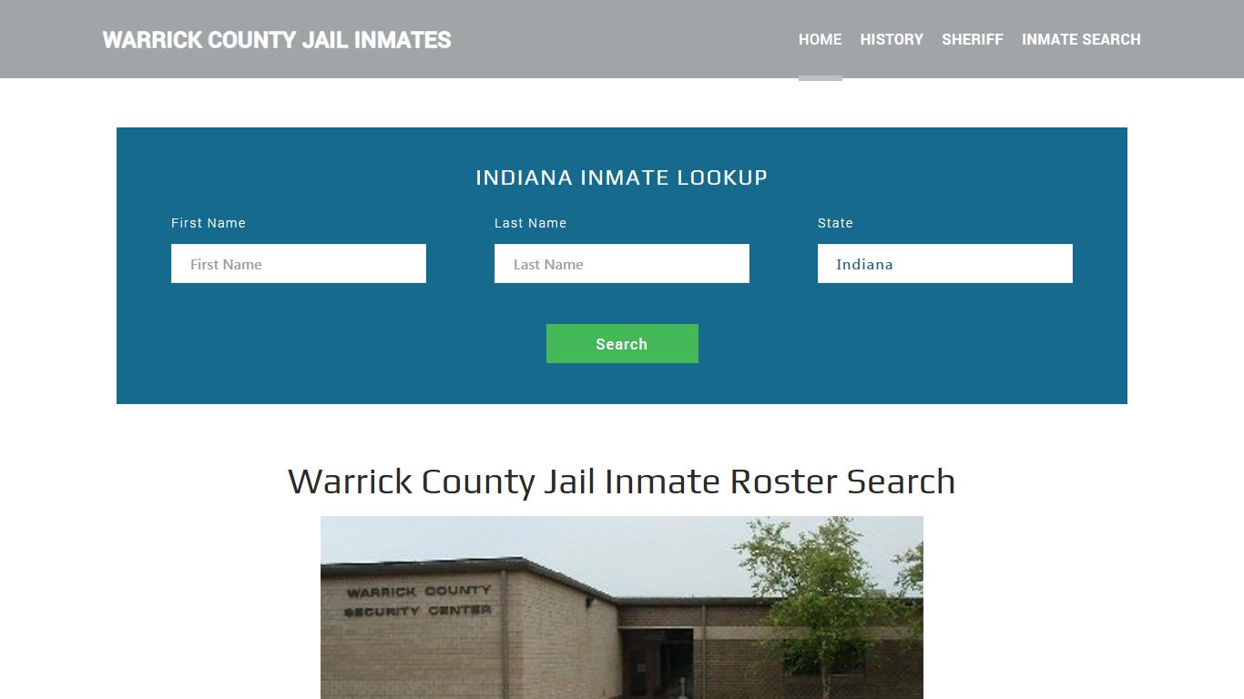 Warrick County Jail Inmate Roster Lookup, Boonville, IN